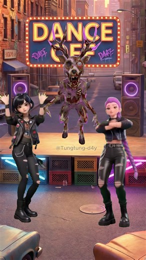 Crazy Rumi's 99 Nights Zombie Deer Dance Challenge!