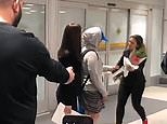 Rahaf Mohammed greeted warmly by Canadian authorities on arrival