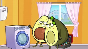 59K views · 1.8K reactions | Little Avocado in the morning dreamed of pop it, but mom refused to buy a new toy ... Then he decided to make pop it with his own hands! He used paints, threads, curtains, cola and even eggs ... | Avocado Couple | Facebook