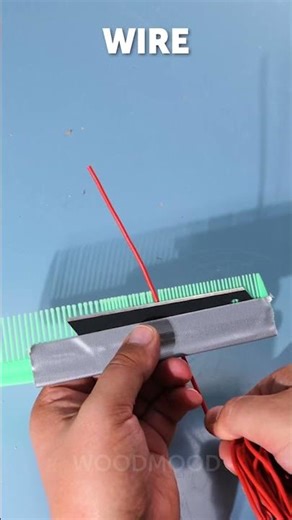 Removing the rubber from the cable ⚡️