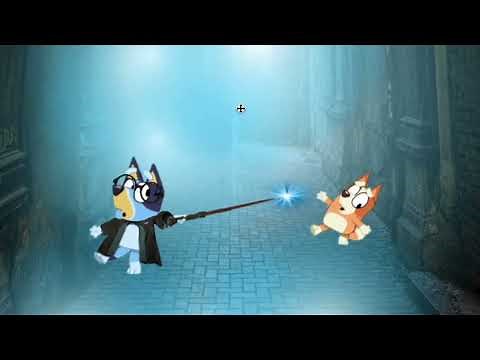 Bluey as Harry Potter - Bluey Character Edits #2