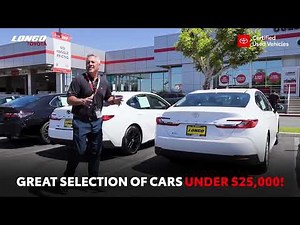 Certified-Used Under 25K | Longo Toyota
