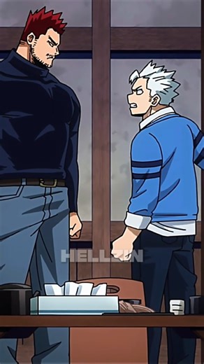 Natsuo Grita com Endeavor! | My Hero Academia #shorts