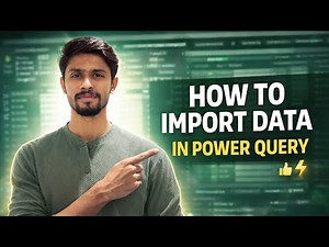 How to Import Data in Power Query (Step-by-Step) | Beginner Friendly