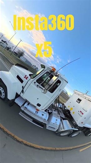 Flipping my truck with my Insta360 x5 camera