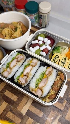 Packing lunch for his 12-hour shift at 5 am