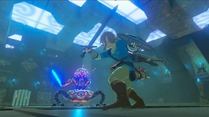Zelda: Breath of the Wild Art Shows Link in Battle