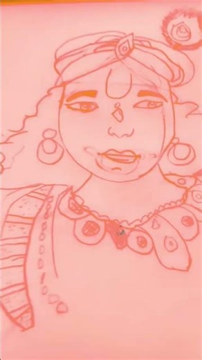 👉 Amazing Krishna Art 🎨 | Kisna Drawing ❤️✨ #shorts #krishnaart #art #drawing #youtubeshorts #artist
