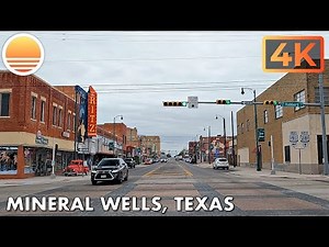 Mineral Wells, Texas! Drive with me through a Texas town!