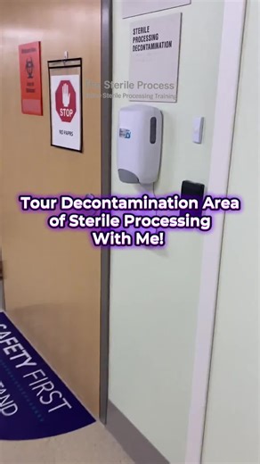 Comment “DECON” and I’ll send you the program details. From dirty to sterile! this is where patient safety begins. 🧼 Decontamination walkthrough: ✔ 3-sink setup ✔ Mechanical washers ✔ Cart washer ✔ Dedicated eye instrument reprocessing room This is the level of workflow we teach inside the program, not just theory. 🚨 Next cohort starts January 27 🗓 Enrollment closes January 9 📍 Orientation January 12 🔗 Link in bio to see if you’re eligible.