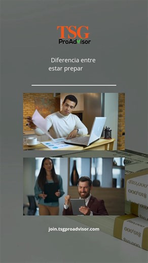 ¡Conviértete en un profesional de impuestos certificado con TSG PROADVISOR! ¿Quieres ver resultados reales? En TSG PROADVISOR, transformamos tu carrera. Aprende, crece y conviértete en el profesional que siempre soñaste. | TSG ProAdvisor