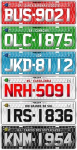 Vehicle registration plates of Brazil - Alchetron, the free social encyclopedia