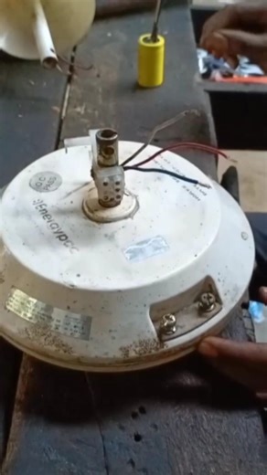 how to connect the capacitor# ceiling fan capacitor connection #ইলেকট্রিক #shorts #viral