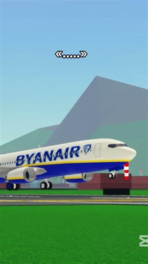 When a Ryan Air pilot butters a landing😅🛬 #aerowings #aviation #ryanair #landing #ptfs #funny #fy