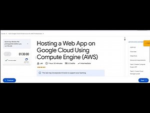 Hosting a Web App on Google Cloud Using Compute Engine (AWS) || 2024 || #GSP1122 #qwiklabs