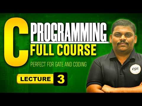 C Programming Complete Playlist for GATE 2027 | Short circuit | Lecture-3