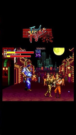 Final Fight 15–Classic Arcade Gameplay#shorts