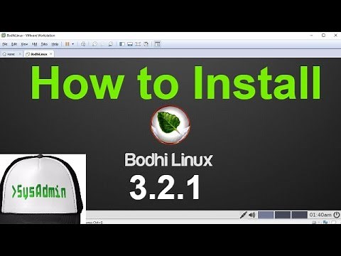 How to Install Bodhi Linux 3.2.1 + VMware Tools on VMware Workstation/Player Easy Tutorial [HD]