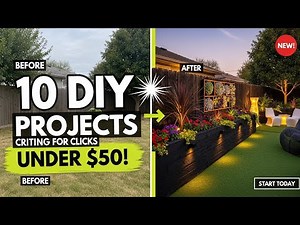 10 Simple Yet Gorgeous Backyard DIY Projects You Can Start Today | Elevate Your Garden