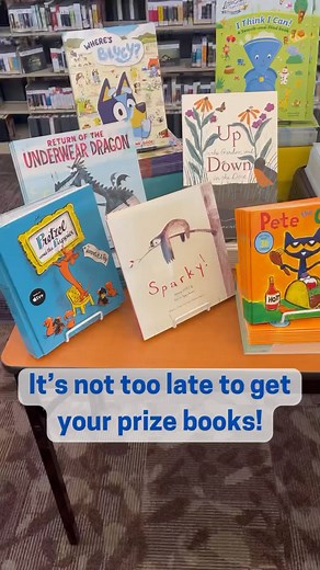 12 reactions | Don’t forget to redeem your prizes for the Summer At MCPL program at your local library branch! #librariesofinstagram #summeratmcpl #freebooks #mcpl | Mid-Continent Public Library | Facebook