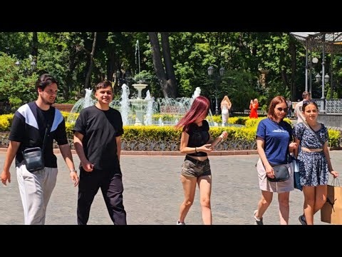 Odessa City Center Summer 2026 🇺🇦 | Greek Square & City Garden Walk