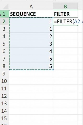 Filter Data Dynamically in Excel Using the FILTER Function! 🔍