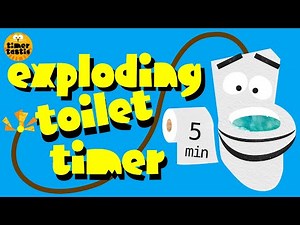 EXPLODING Toilet Timer Bomb! 💥🚽 | 5 Minute Fun Countdown for Kids