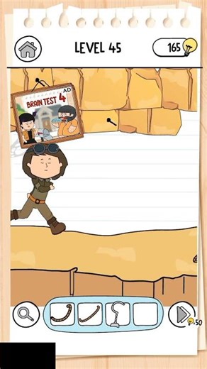 brain test 3#level #45#gaming #shortsviral #ytchannel