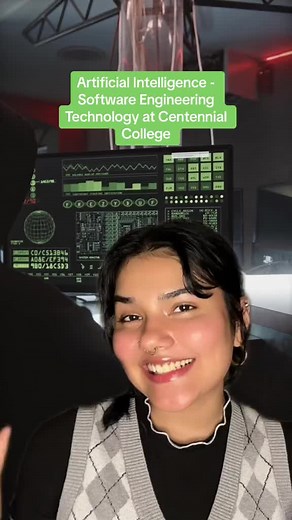 Join #CentennialCollege's AI-Software Engineering Technology program and step into an exciting tech career! Become part of the #CentennialFam and live your best #StudentLife!