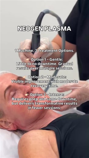 One machine. Three ways to transform your skin. ✨ Discover the power of NeoGen Plasma, the advanced skin regeneration treatment loved by Shirley Ballas. Using cutting-edge plasma technology, NeoGen rejuvenates, tightens, and restores your skin’s natural vitality leaving it smoother, brighter, and more radiant. Whether you want a gentle refresh, a balanced boost, or a transformative result, there’s a NeoGen option for you. Your bespoke plan will be tailored by our Clinical Director, Dawn Attewell