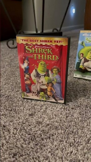 Shrek the Third DVD Unboxing