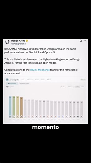 Wander Pereira on Instagram: "A China está fazendo o chatgpt ter pesadelos. A startup chinesa moonshot ai acabou de lançar o kimi k2.5, uma IA de código aberto e muito superior ao chatgpt que eh pago. O kimi k2.5 é capaz de criar e clonar sites com prompts, prints ou videos de sites. Ela tambem manipula documentos word, excel, powerpoint e muito mais. Segue @minutotechpro pra mais #dicasdesites #chatgpt #webdesign #prompts #kimik25"