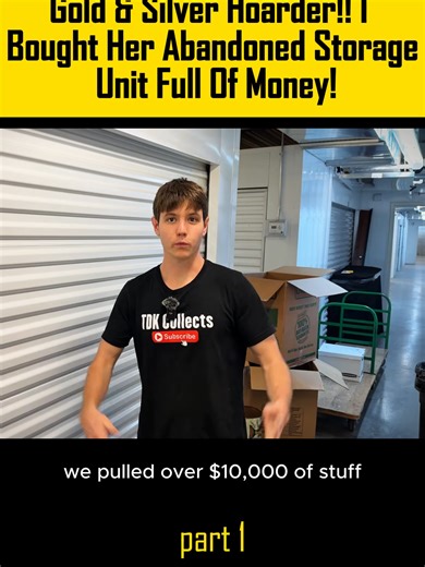 Discovering Treasures: Unveiling a Storage Unit Full of Gold and Silver