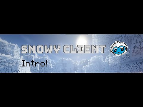 Snowy Client Trailer (Minecraft FPS Boosting Client)
