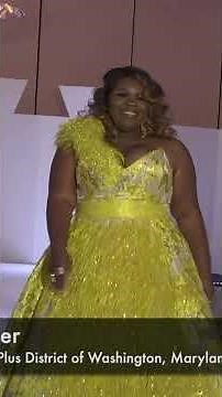 Queen Gabriella Parker @ Ms. Full-Figured United Sisters of America Pageant 2021 NATIONALS
