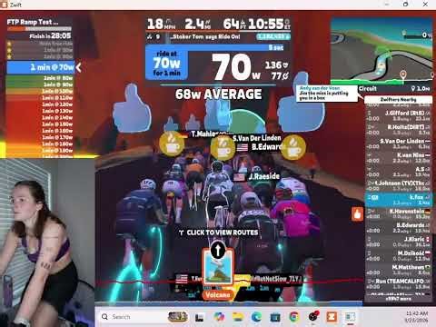 Zwift FTP Test: HUGE 29 Point Gain in 4 Weeks