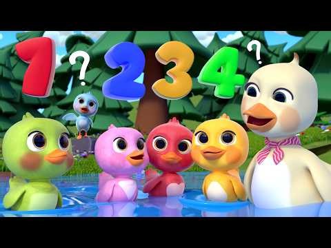 Learn to Count Down: 5 Little Ducks Swimming and MORE Educational Nursery Rhymes & Kids Songs
