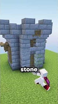 Minecraft Castle Starter House Tutorial #minecraft #minecraftbuilding