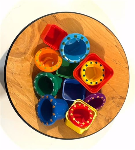 Inspired Ece Early Childhood Consultancy on Instagram: "✨ Nesting Blocks = Endless Learning! ✨ These nesting blocks have quickly become a favourite in our toddler program—and it’s easy to see why! They support early mathematical thinking, cognitive development, and make the perfect loose parts for open-ended exploration. This week, the children created three incredible inventions all on their own: 🔹 1. The Tallest Tower Children experimented with balance, height, and order as they stacked each 