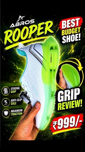 Grip Test - Abros Roofer ETUP Hyperbeads Running Shoe😳 #shoes #shorts #runningshoes