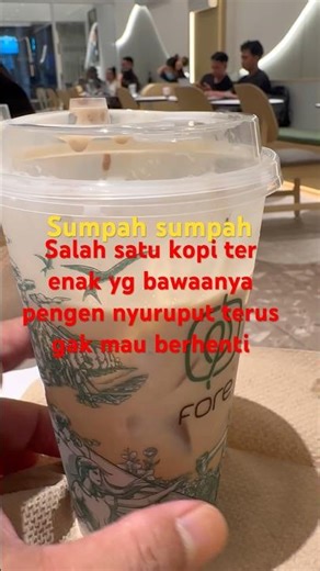 Salah satu kopi ter enak yg bawaan pengen minum trs sampe habis