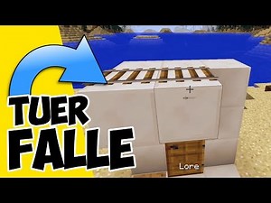 Minecraft Fallen bauen | wie baut man was in Minecraft | Minecraft Falle bauen deutsch