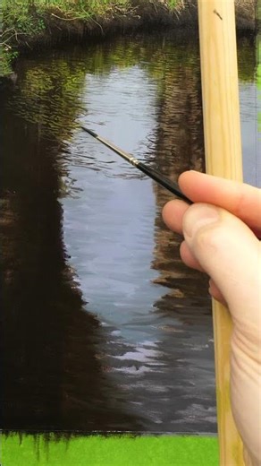 How to Paint Realistic Water Reflections in Oil Paint