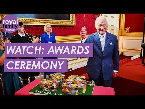 WATCH: The King Celebrates the Annual Foundation Awards at Special Ceremony