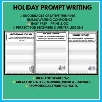 Creative Writing Prompts Through the Seasons