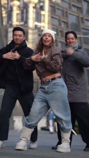 Come dance this cute routine with us 🥹✨ #dancetrend #viraldance #streetdance