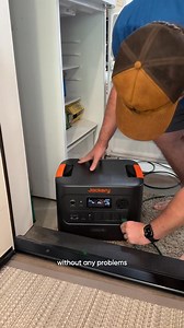 Fridge. Wi-Fi. Lights. Medical devices. Jackery Solar Generator HomePower 3000 powers what matters most during outages. 📶💡 With less than 20ms UPS switchover, your food stays fresh and your connection stays strong. ⚡🔄 | Jackery