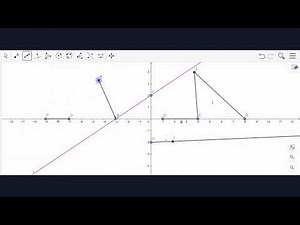 Drawing Lines, Segments, and Vectors in GeoGebra| GeoGebra Tutorial: Mastering the Line Menu