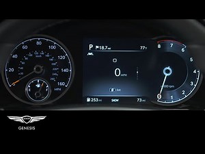 Analog Instrument Cluster | Genesis G80 and GV80 | How-To | Genesis USA