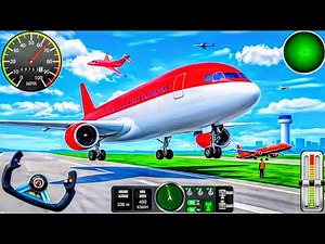 Flight Airplane City Pilot Simulator - Plane Boeing Emergency Landing - Android Gameplay